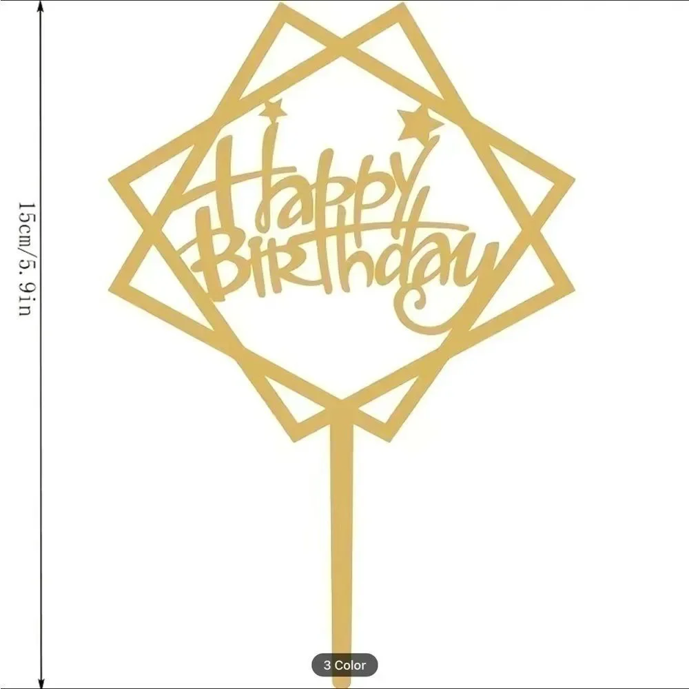 N/A 6pcs golden